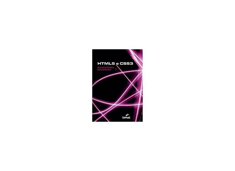 HTML e CSS3 - Ana Laura Gomes - 9788539609062