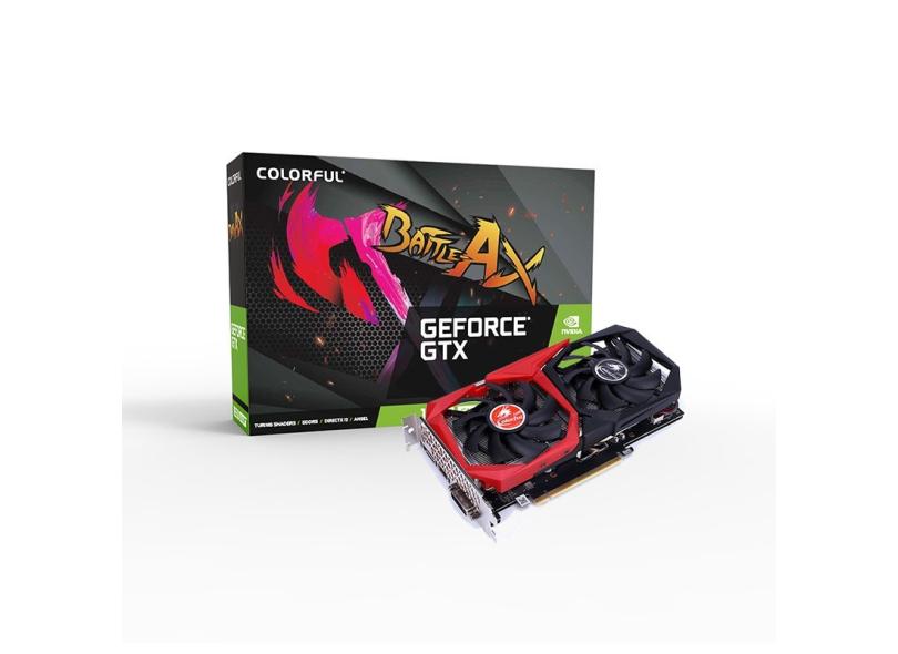 Placa de Video NVIDIA GeForce GTX 1650 4 GB GDDR6 128 Bits Colorful EX 4GD6-V
