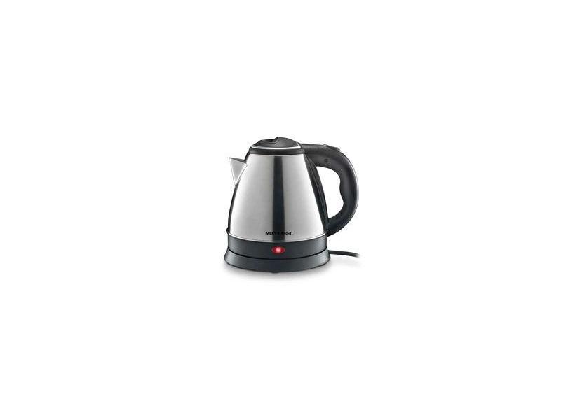 Chaleira elétrica inox 1,8L  Multilaser