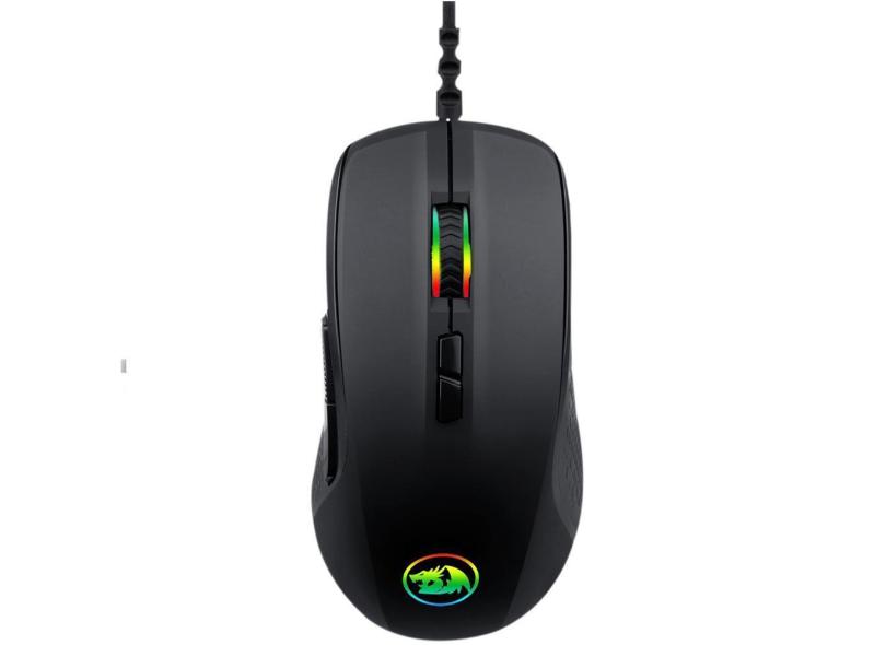 Mouse Gamer Redragon M718 Rgb 7 Botões 10000Dpi Rgb M718-Rgb