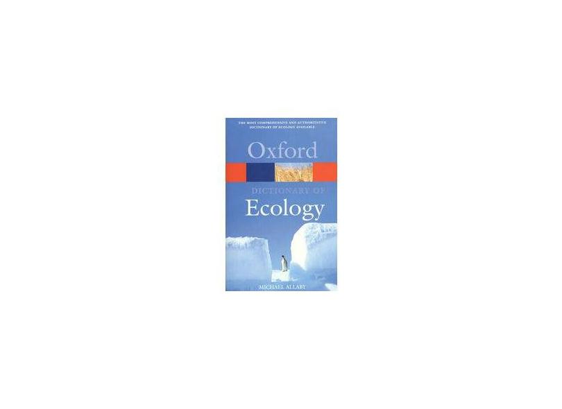 A Dictionary of Ecology - Oxford - 9780198609445
