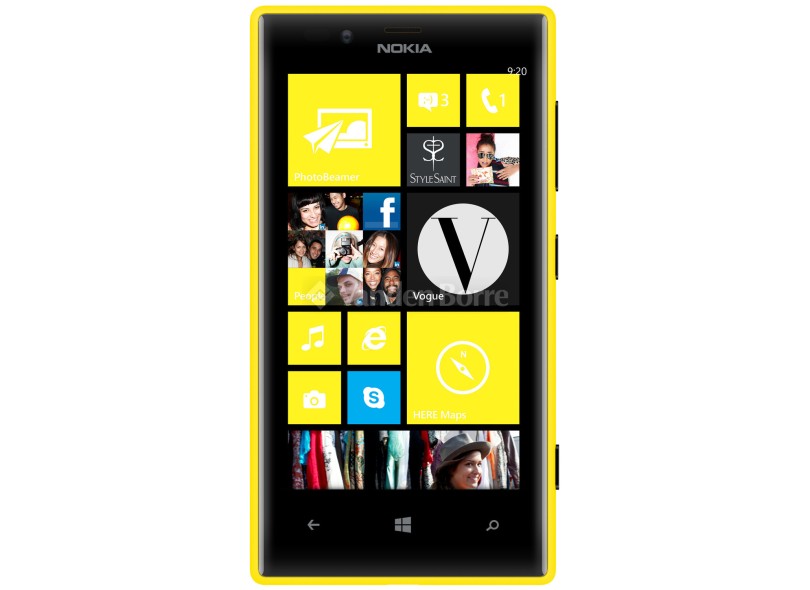 Smartphone Nokia Lumia 720 Câmera 6,7 MP Desbloqueado 8 GB Windows Phone 8 3G Wi-Fi