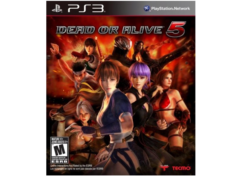 Jogo Dead or Alive 5 Tecmo PlayStation 3