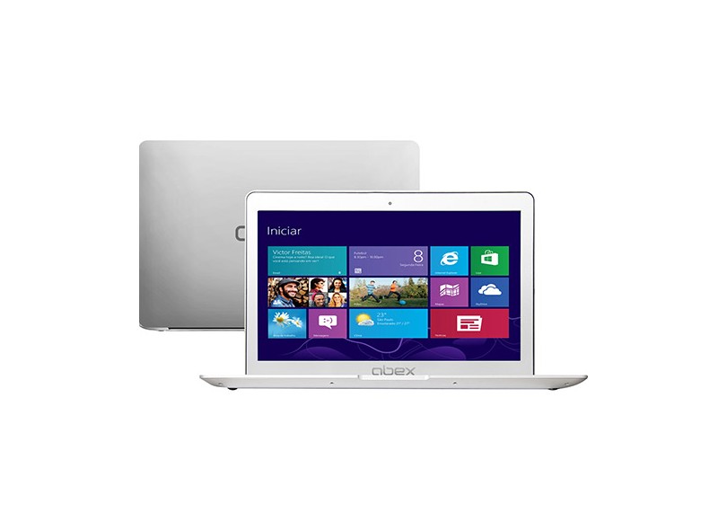 Ultrabook Qbex Intel Core i5 3317U 3ª Geração 4 GB 500 GB Touchscreen 14" Windows 8
