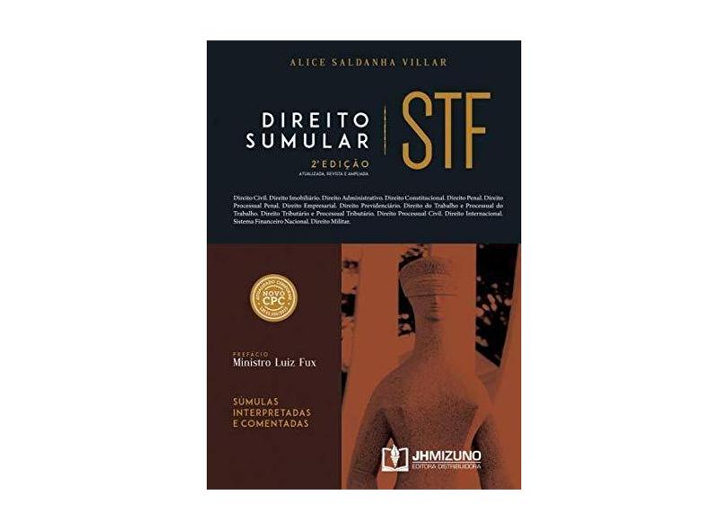 Direito Sumular Stf - Alice Saldanha Villar - 9788577893089