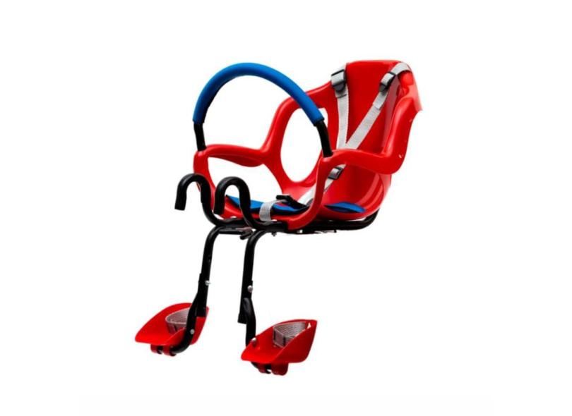 Cadeira Bicicleta Dianteira Frontal Bike Freebike Vermelha