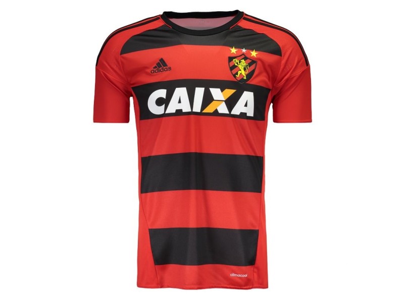 Camisa Torcedor Sport Recife I 2016 Sem Número Adidas