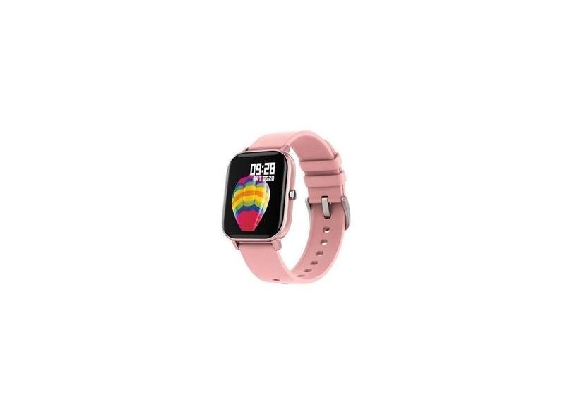 smartwatch feminino rose