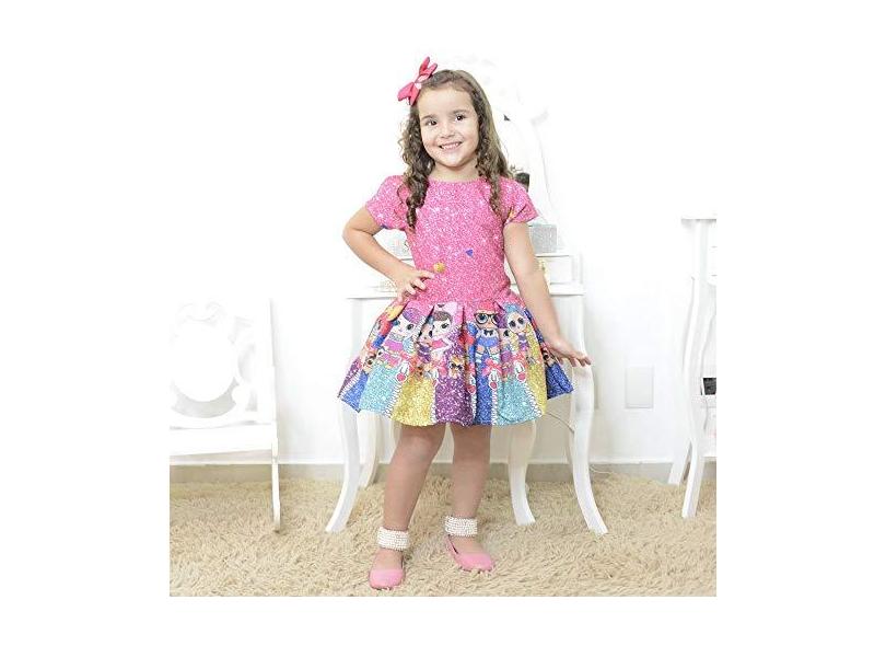 vestido infantil boneca