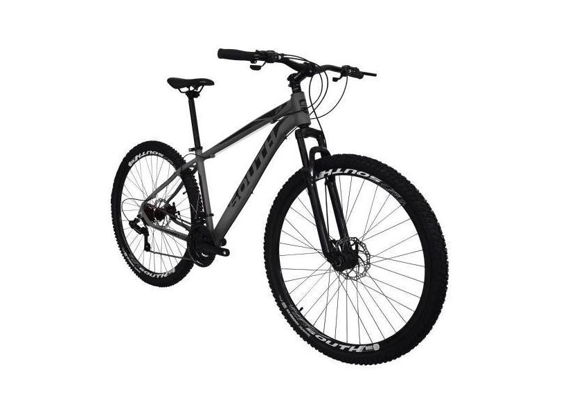 Bicicleta South Legend - 24 Marchas - Aro 29 - Câmbio Shimano - Freios