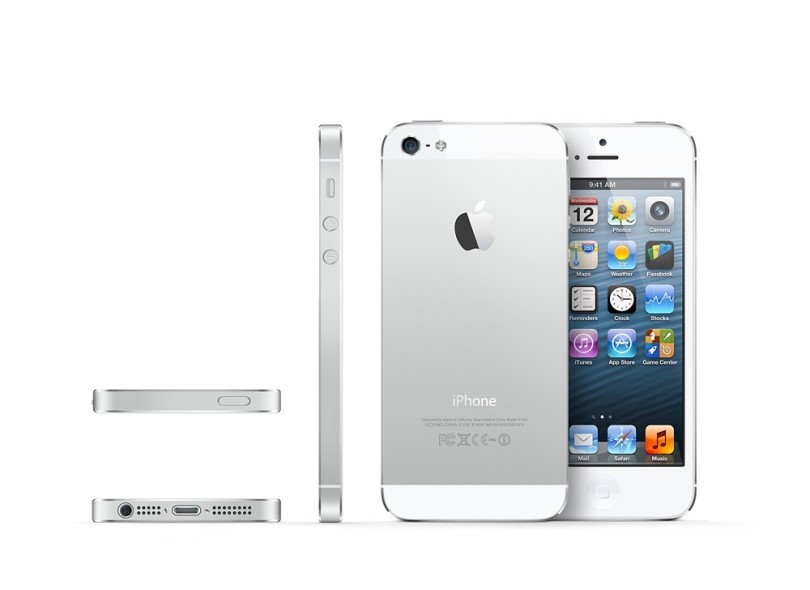 Smartphone Apple iPhone 5 64GB Câmera 8,0 MP Desbloqueado iOS 6 3G Wi-Fi