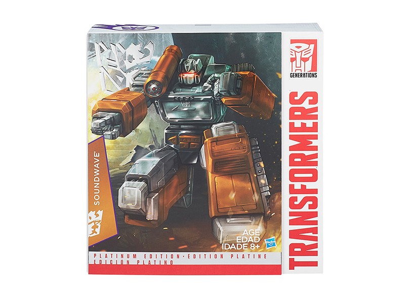 Boneco Transformers Soundwave Platinum B0770 - Hasbro
