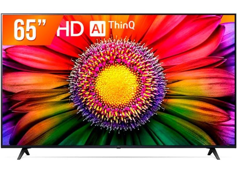 Smart TV TV LED 65" LG ThinQ AI 4K HDR 65UR871C 3 HDMI
