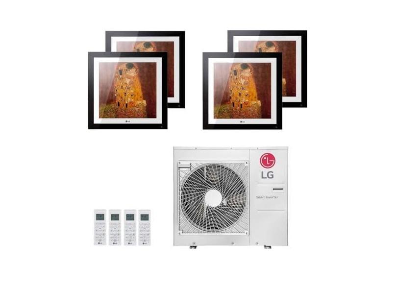 Ar-Condicionado Multi Split Inverter LG 30.000 (1x Evaporadora Artcool Gallery 9.000 + 3x Evap Artcool Gallery 12.000) Quente/Frio 220V