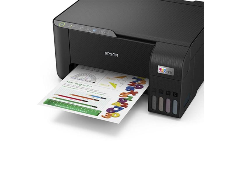 Impressora Multifuncional Epson Ecotank L3250 Jato de Tinta Colorida Sem Fio