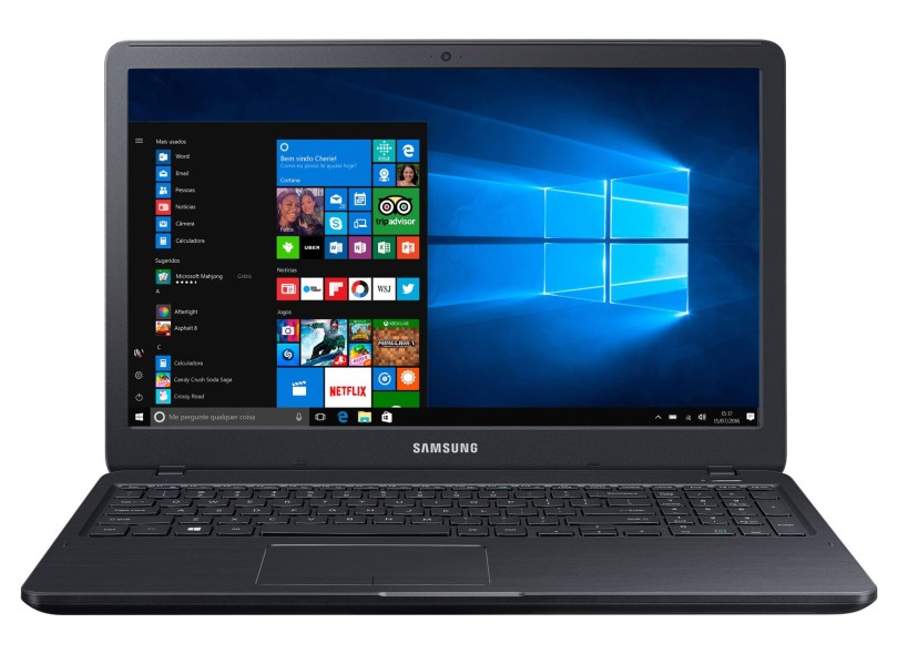 Notebook Samsung Expert X Intel Core i7 7500U 7ª Geração 16 GB de RAM 1024 GB Híbrido 120.0 GB 15.6 " GeForce 940MX Windows 10 NP500R5M-XW2BR