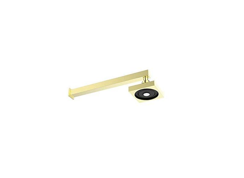 Chuveiro Ducha Auto Limpante com Haste Quadrada - Gold WJ-0937-C