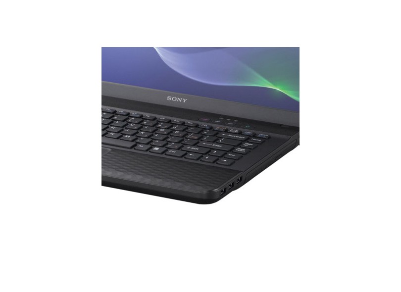 Notebook Sony Vaio LED 14" 4 GB 500 GB Intel Core i3 2350M Windows 7 Home Basic VPCEG33EB