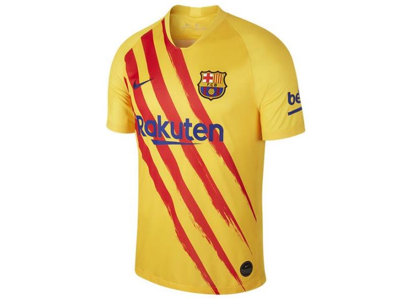 Camisa Torcedor Infantil Barcelona IV 2019/20 Nike