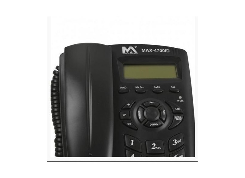 Telefone com Fio Maxmidia MAX-4700ID