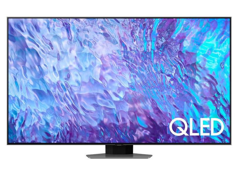 Smart TV TV QLED 55" Samsung 4K Quantum HDR QN55Q80CAGXZD 4 HDMI