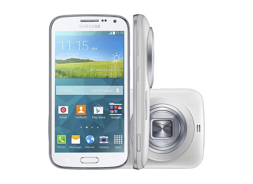 Smartphone Samsung Galaxy K Zoom SM-C115 Câmera 20,7 MP 8GB Android 4.4 (Kit Kat) 3G Wi-Fi 4G