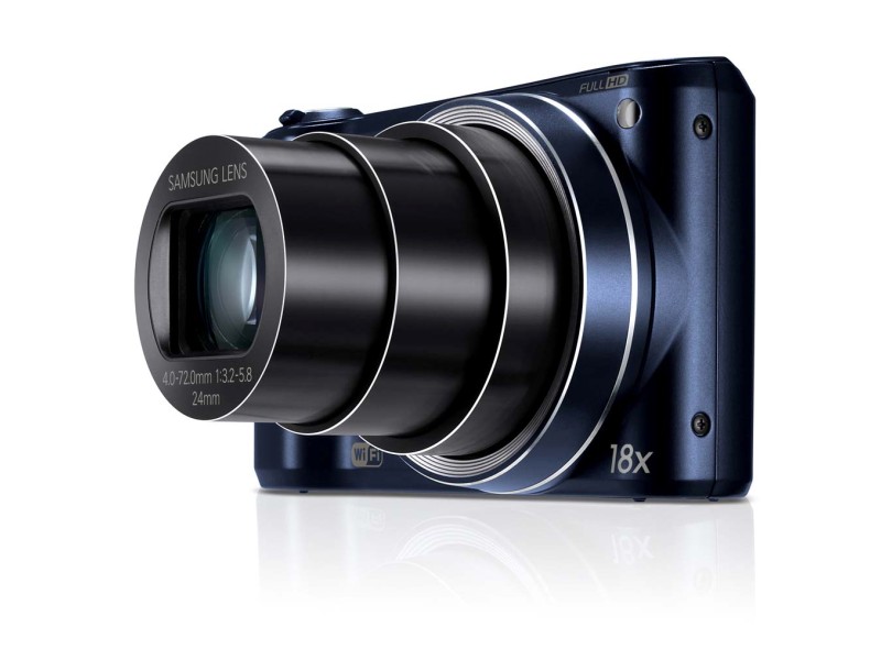 Câmera Digital Samsung Smart Series 14,2 mpx Full HD Estabilizador de Imagens Foto Panorâmica WB250F