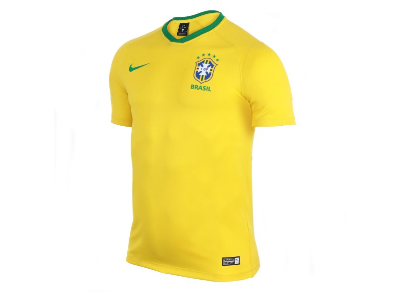Camisa Torcedor Infantil Supporter Brasil I 2018/19 sem Número Nike