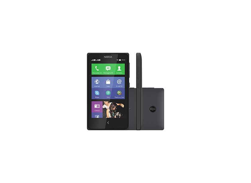 Smartphone Nokia X Dual 2 Chips 4GB Wi-Fi 3G