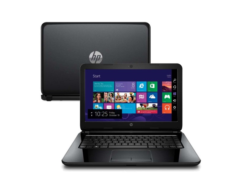 Notebook HP Intel Core i5 4210U 4 GB de RAM HD 500 GB LED 14 " Windows 8.1 14-R052BR