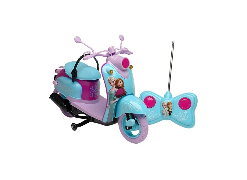 Moto de Controle Remoto Candide Frozen Motoneta