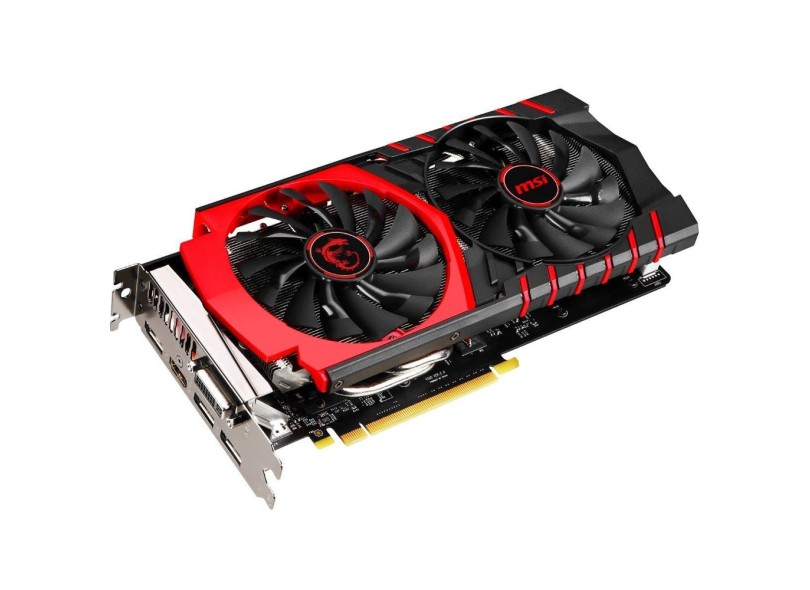 Placa de Video NVIDIA GeForce GTX 960 4 GB DDR5 128 Bits MSI GTX 960 GAMING 4G