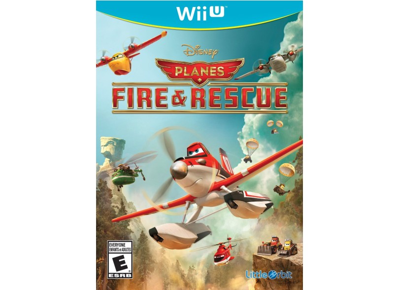 Jogo Planes: Fire & Rescue Wii U Little Orbit