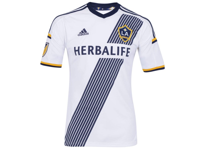 Camisa Torcedor Los Angeles Galaxy I 2015 sem Número Adidas