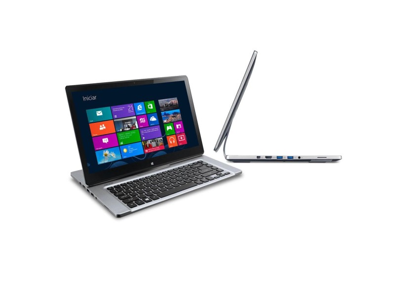 Notebook Conversível Acer Aspire R Intel Core i5 3337U 3ª Geração 6 GB de RAM HD 1 TB LED 15,6" Touchscreen Windows 8 R7-571-G-6895