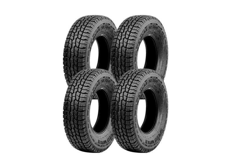 Jogo 4 Pneus Speedmax Aro 17 SL369 A/T 315/70R17 121/118R