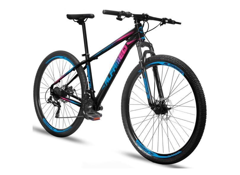 Bicicleta Aro 29 Alfameq Stroll Câmbio Shimano Freio a Disco 24 Marchas-Unissex