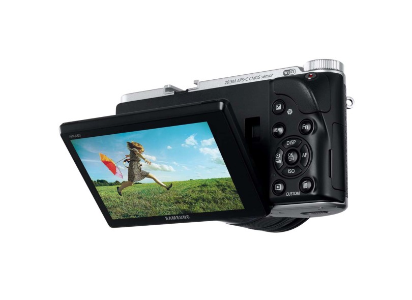 Câmera Digital Samsung Smart 20,3 MP HD NX300