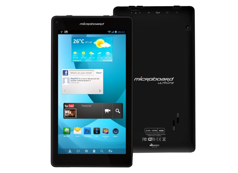 Tablet Microboard Wi-Fi 8 GB 7" Android 4.2 M1371