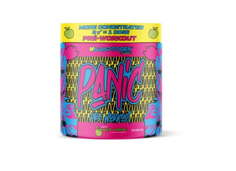 Panic - Pre Workout Maca Verde 300G - Adaptogen
