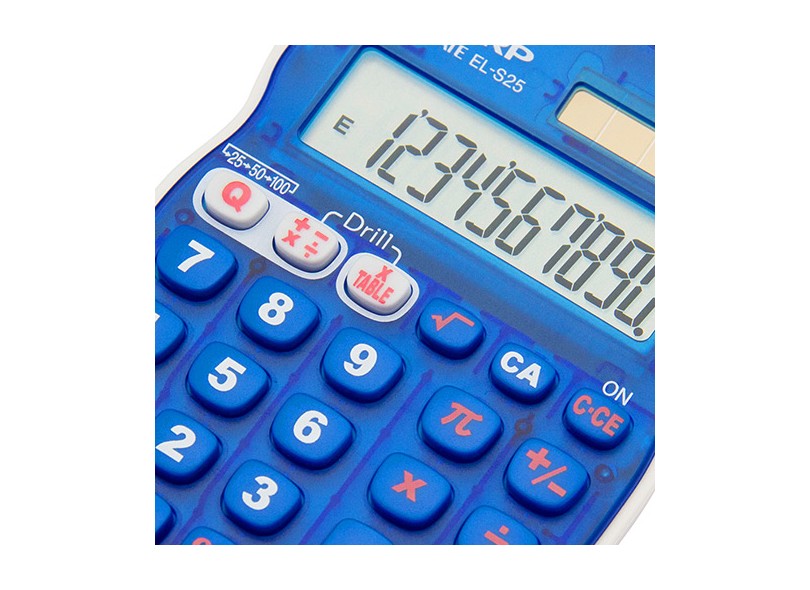 Calculadora De Bolso Sharp ELS25BBL