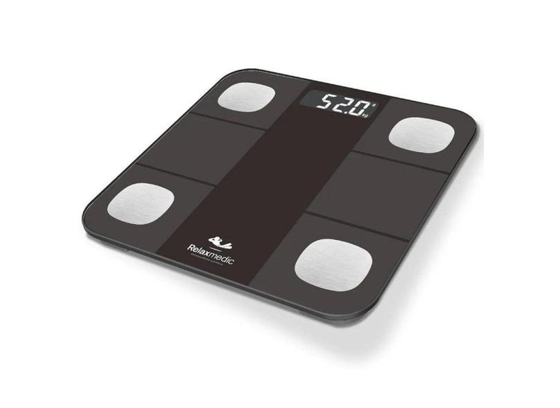 Balança Digital RelaxMedic Bioimpedância Bluetooth em Promoção é no Buscapé