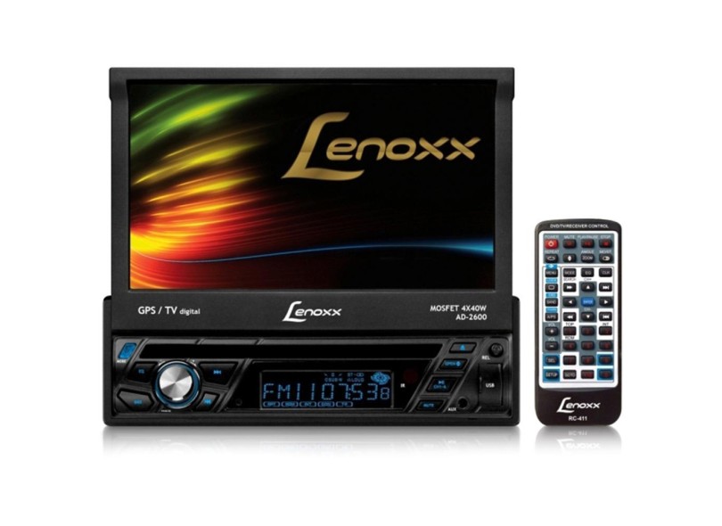 DVD Player Automotivo Lenoxx Sound AD 2600