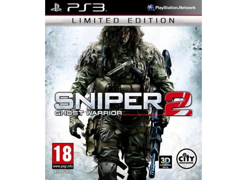 Jogo Sniper Ghost Warrior 2 Playstation 3 CI Games