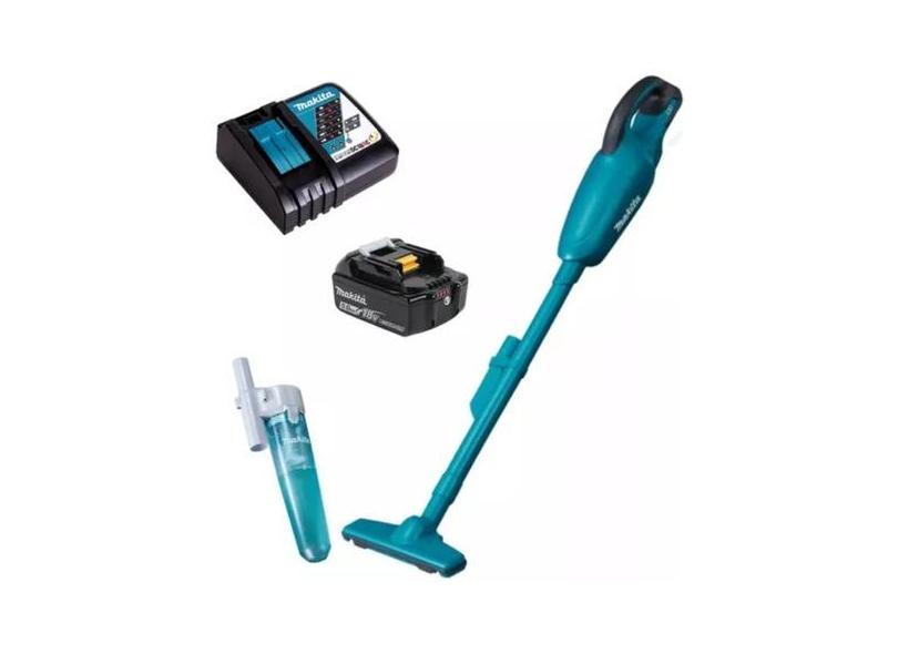 Aspirador De Pó Vertical Makita Dcl180 Bateria E Ciclone Biv DCL180Z