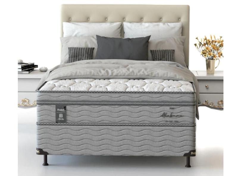 Cama Box Casal com Colchão Alabama Probel