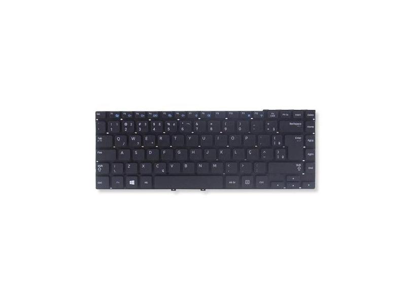 Teclado para Notebook bringIT compatível com Samsung NP270E4E-KD9BR AB