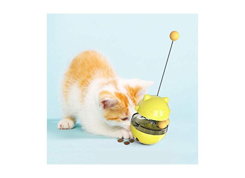 brinquedo gato, Alimentador copo interativo para gatos