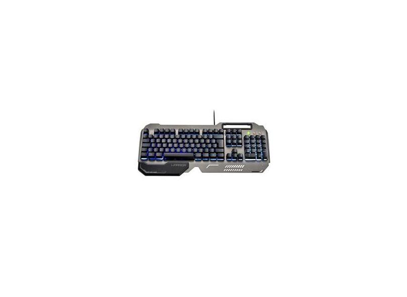 Teclado Gamer Warrior Ragnar TC222 LED - Metal com o Melhor Preço é no Zoom