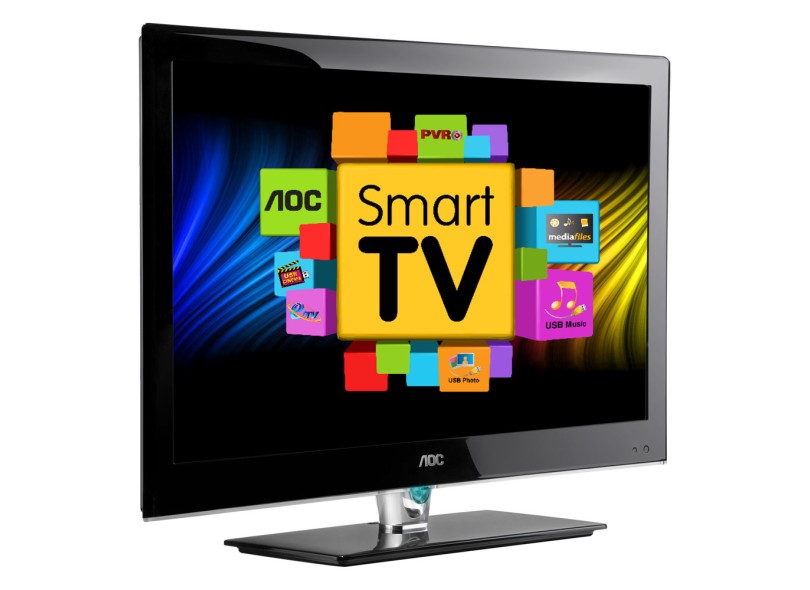 TV LED AOC 46" Full HD 4 HDMI Conversor Digital Integrado LE46H158I
